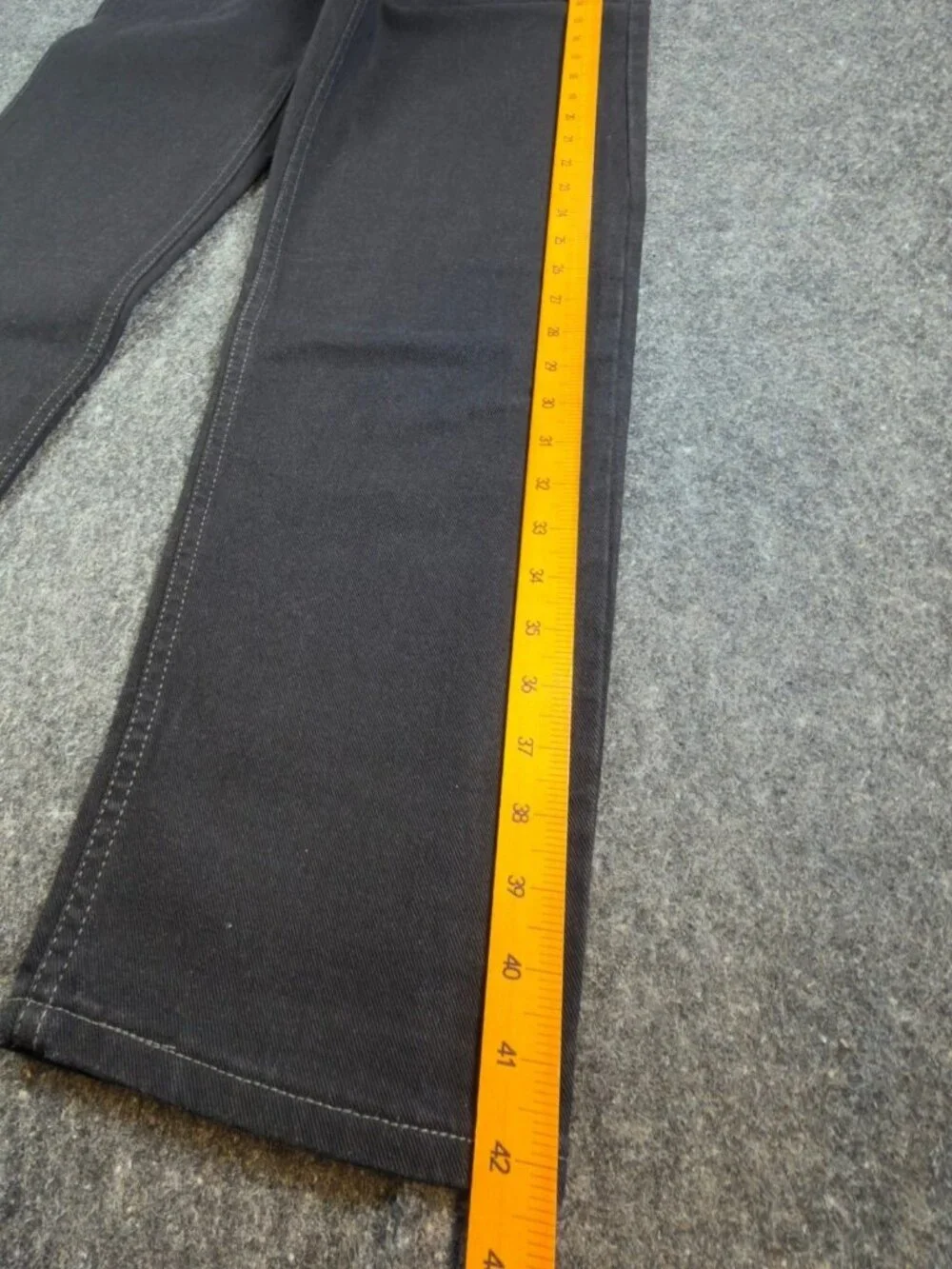Levis 550 Jeans Mens 29x32 Black Cotton Relaxed Vintage 2003 Made in Canada NOS